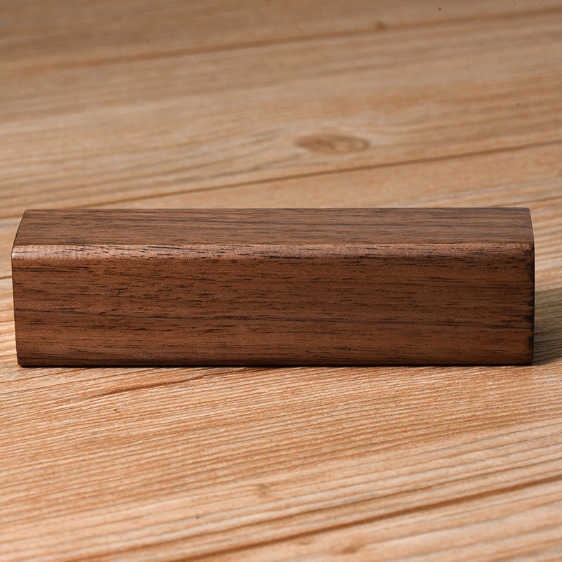 Elevate Your On-the-Go Charging Experience with Our Portable Black Walnut Solid Wood Power Bank